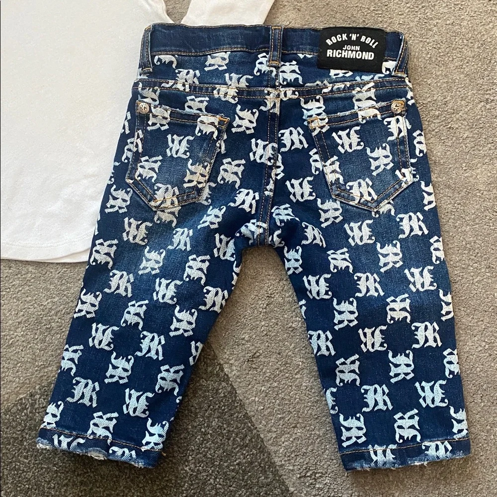 John Richmond Denim Shorts bundle rare find